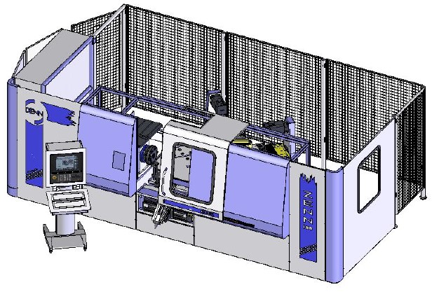 DENN ZENN-100 CNC metal spinning machine