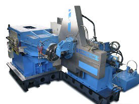 DENN tube necking-in machine