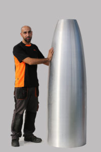 part formed on a DENN machine