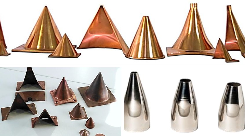 DENN shear formed sample parts